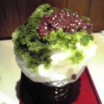 追分だんご本舗のかき氷